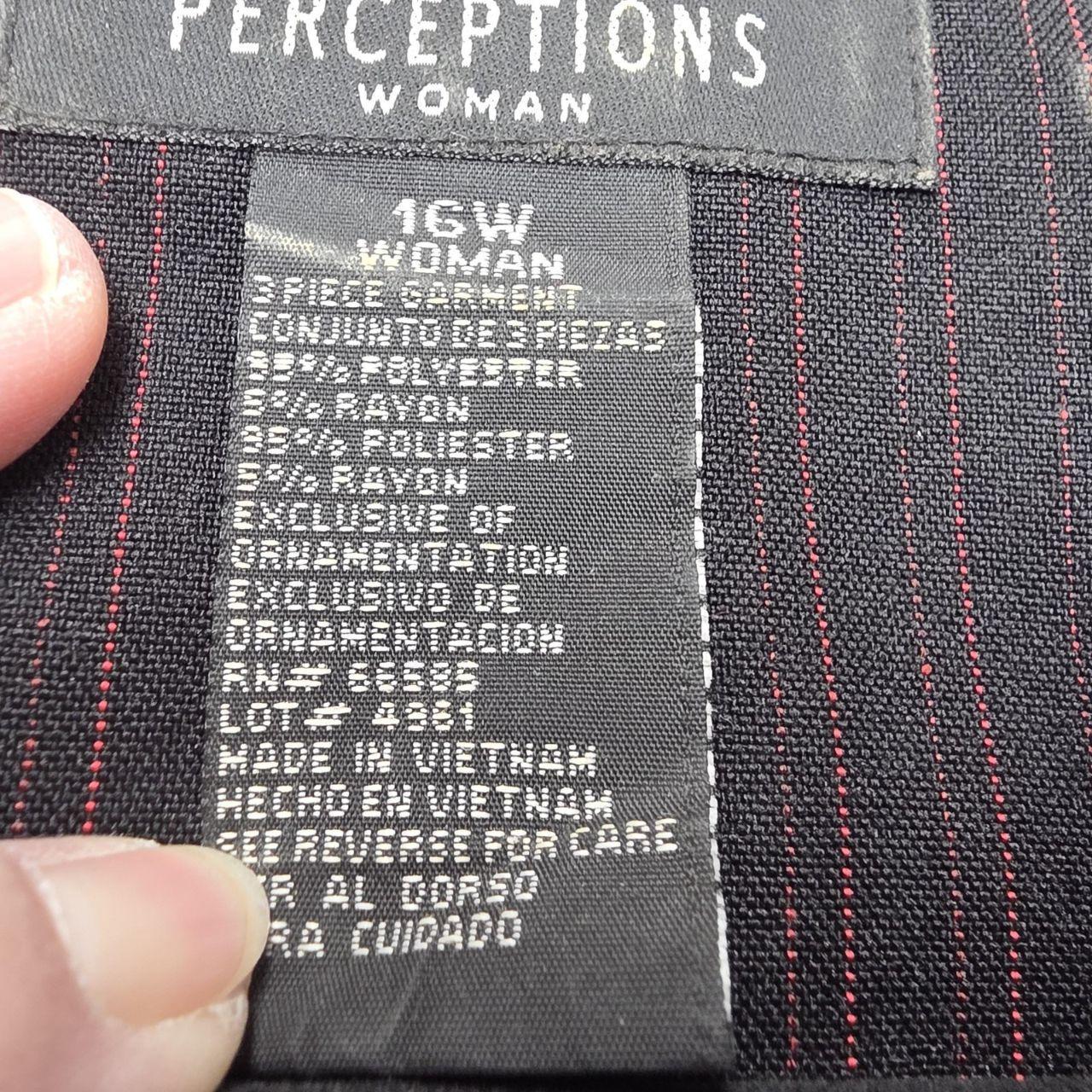 Women's Polyester Jacket - Grey - 16 – Perception… - image 6