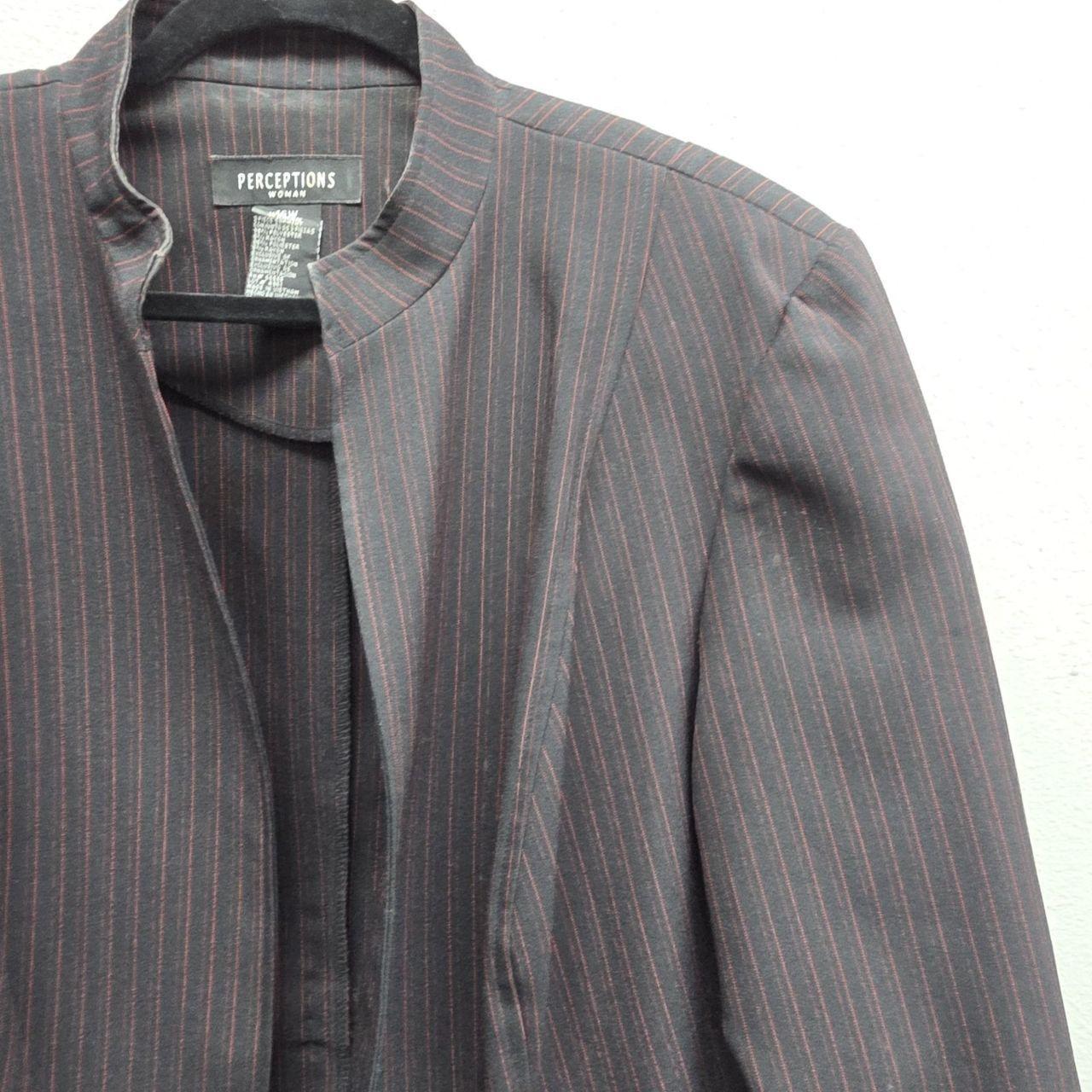 Women's Polyester Jacket - Grey - 16 – Perception… - image 2