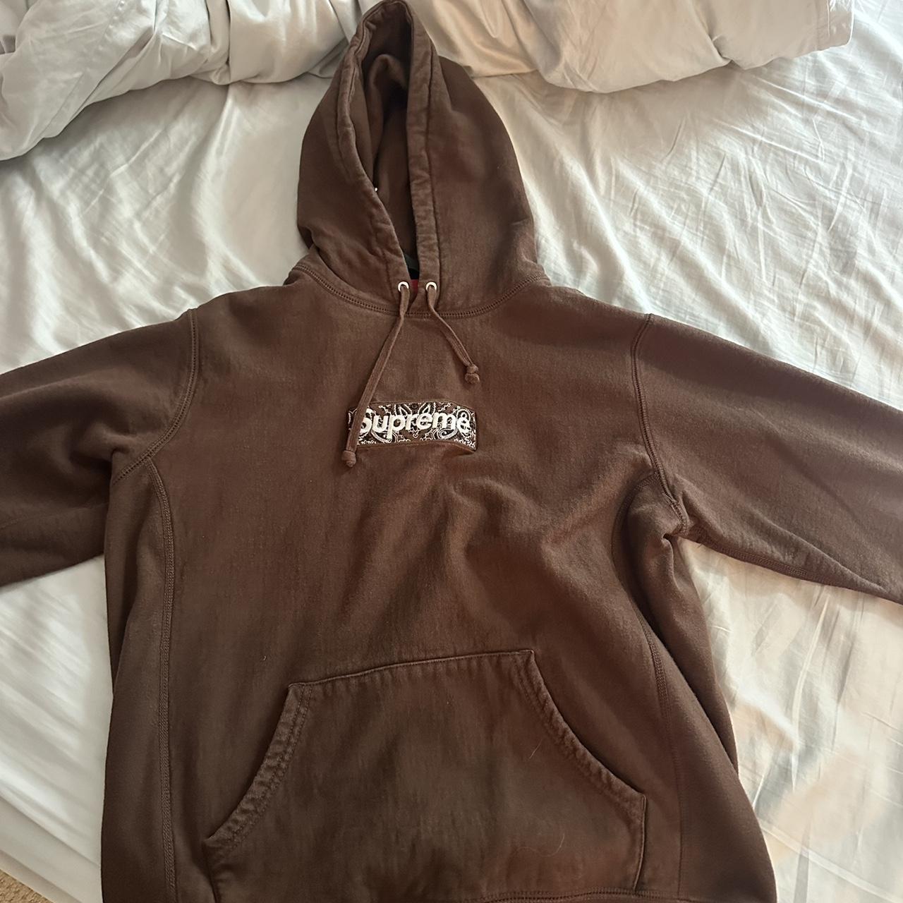 Supreme Bandana Box Logo Hoodie Depop