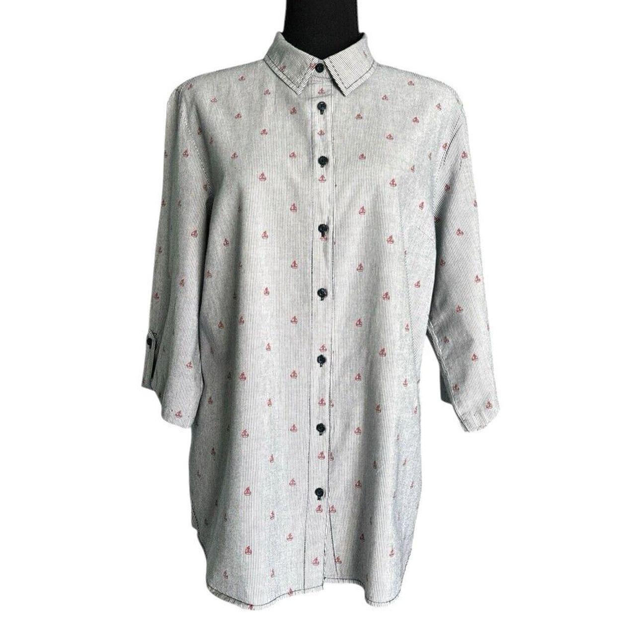 Tommy Hilfiger Women's Shirt - Multi - 16 – Tommy… - image 6