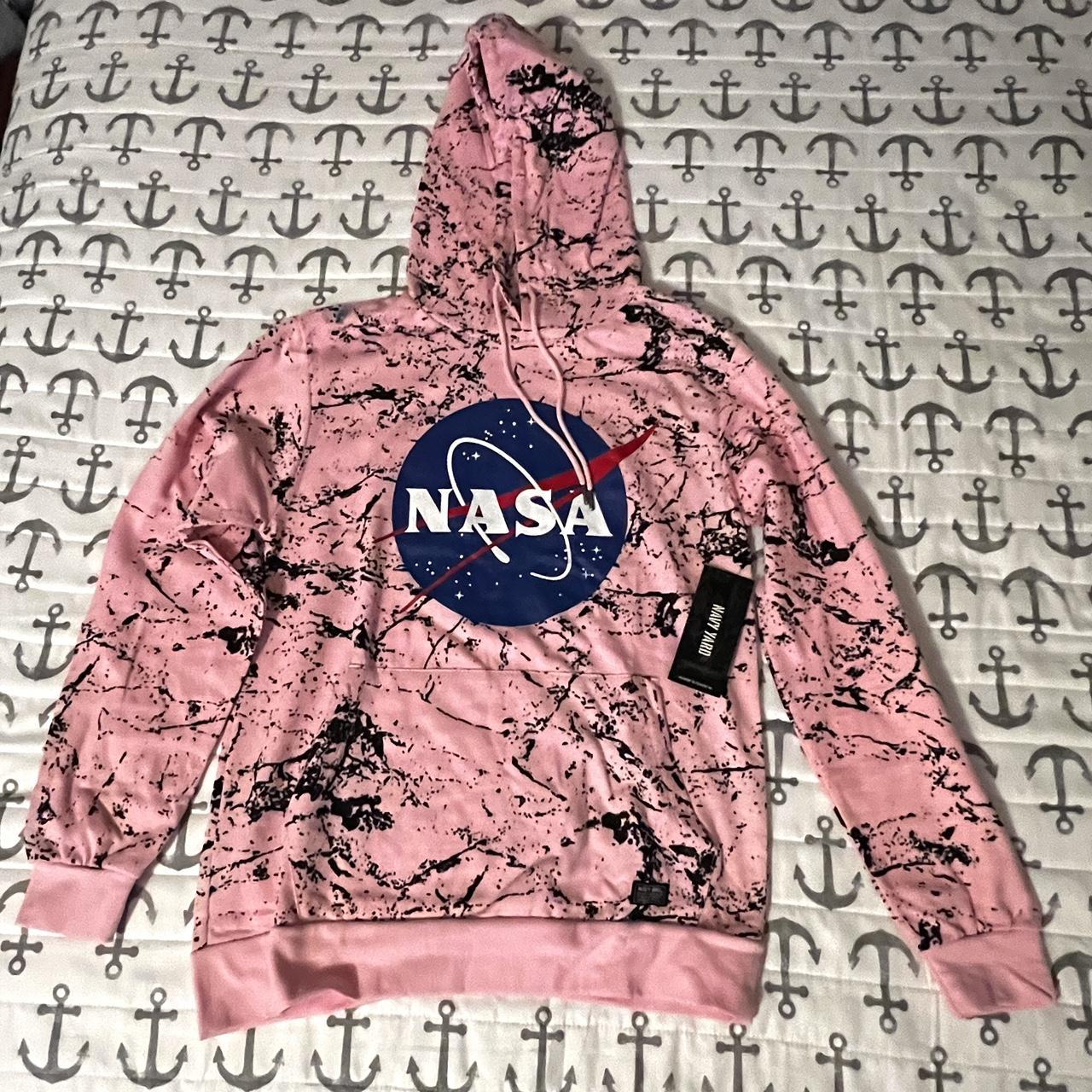 Nasa hoodie pink online