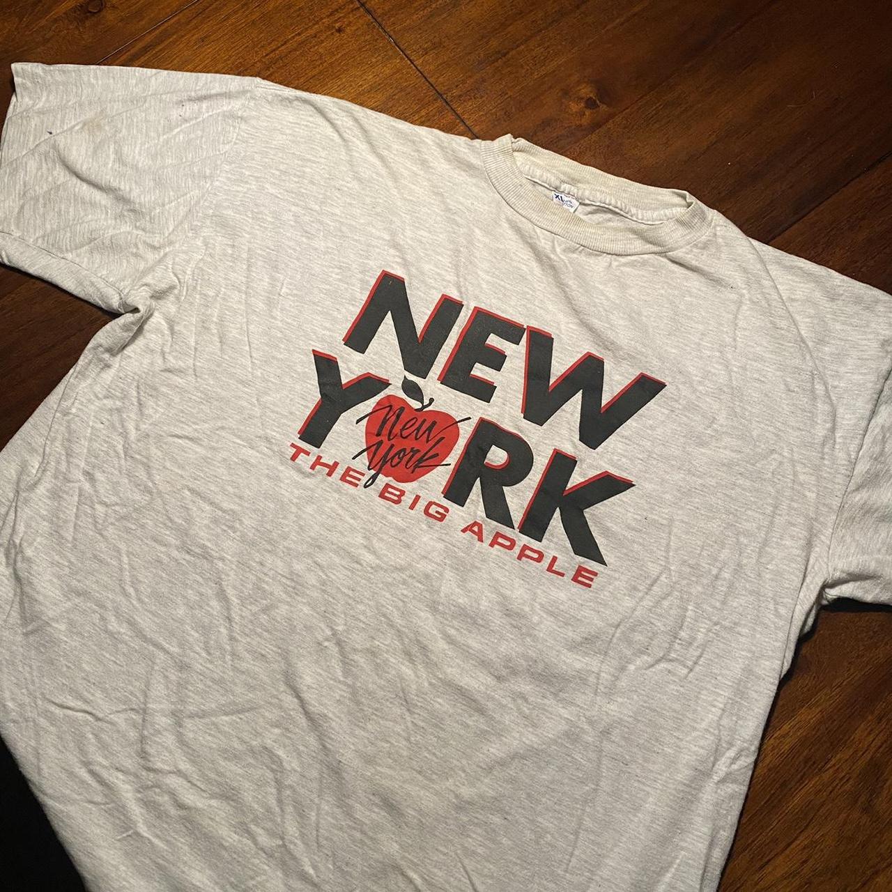 NY APPLE t-shirt (grey)