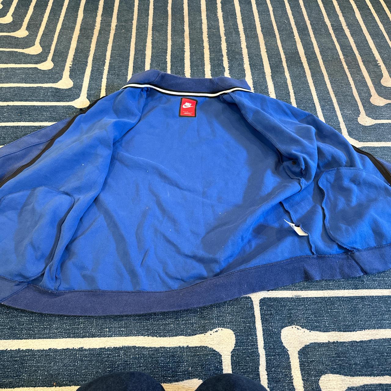 mens blue tech fleece