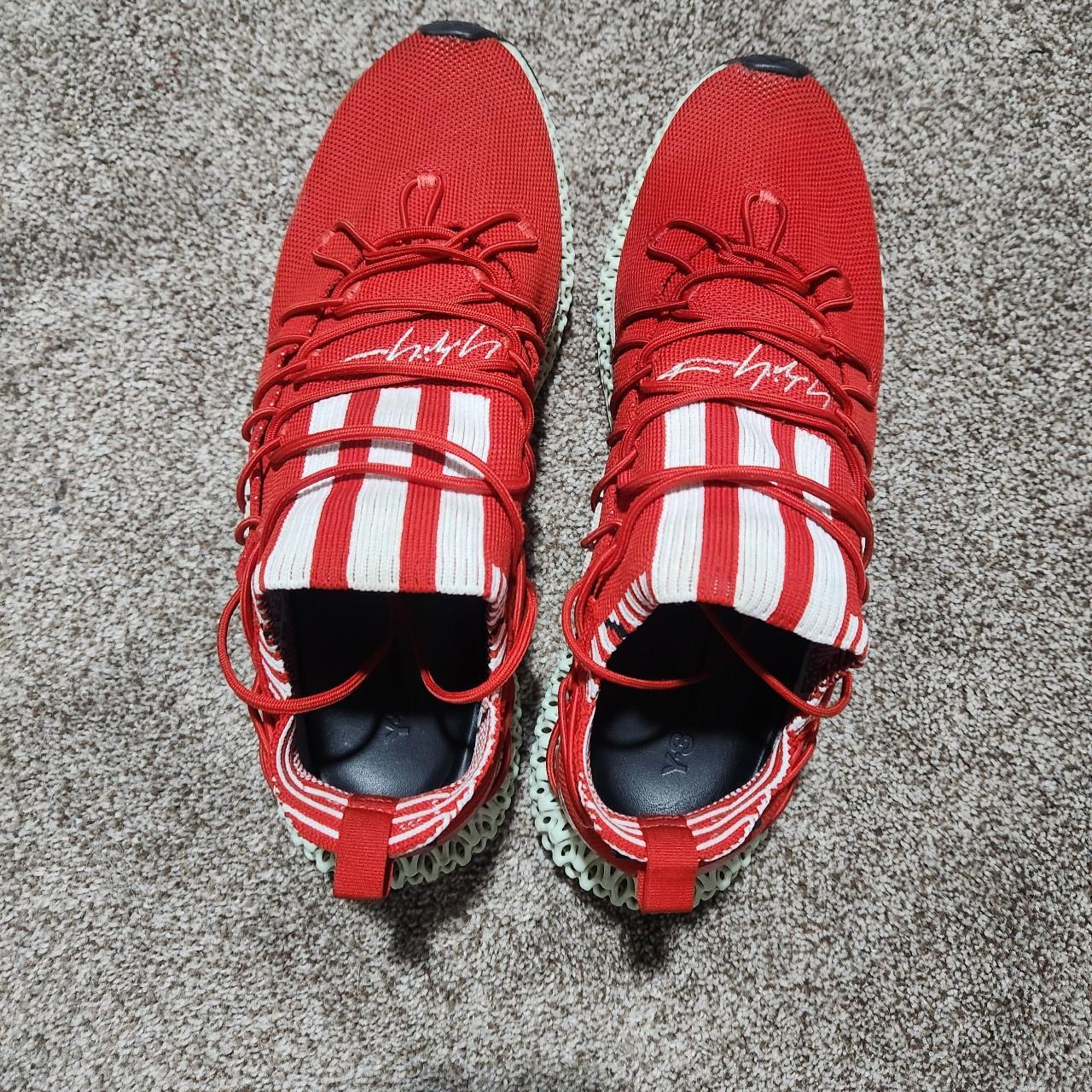 Adidas Y-3 Futurecraft Runner 4D Red by