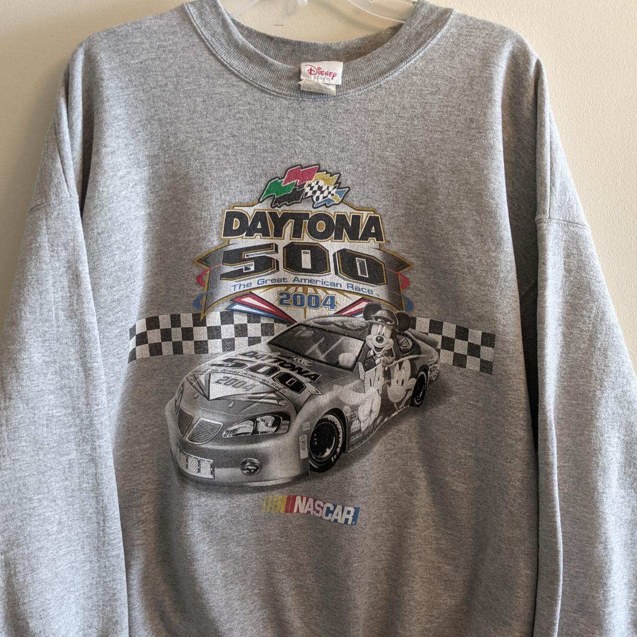 Y2K NASCAR Daytona 500 Disney Crewneck Sweatshirt Size deals XL