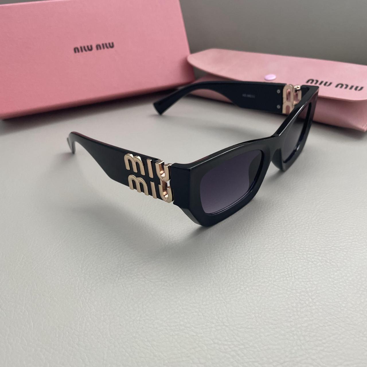 MIU MIU Sunglasses Size:53-18-104 with box and dust | Depop