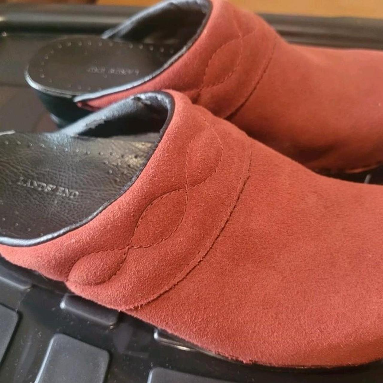 Lands end suede clogs online