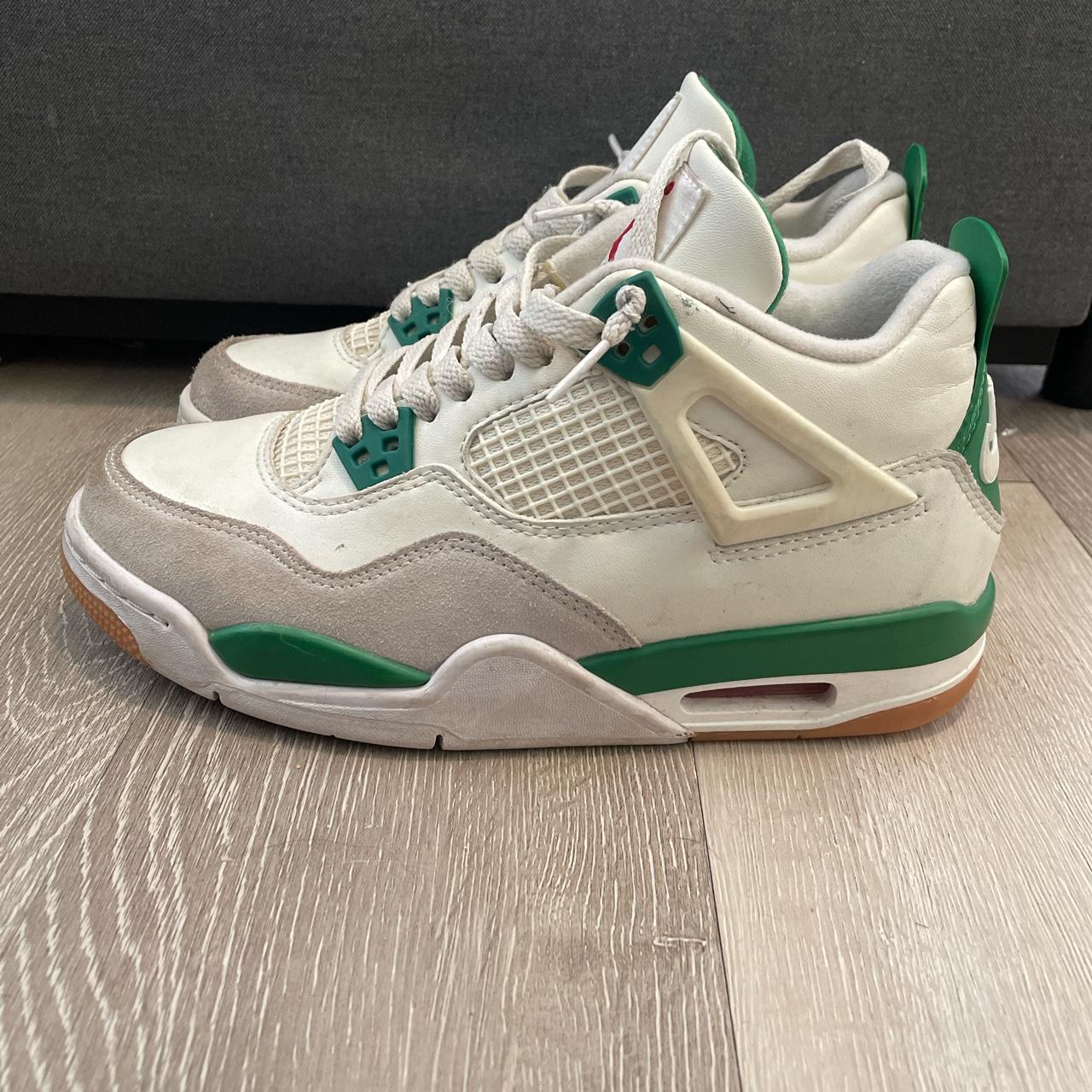 Jordan 4 sb pine green Well worn as you see but no... - Depop