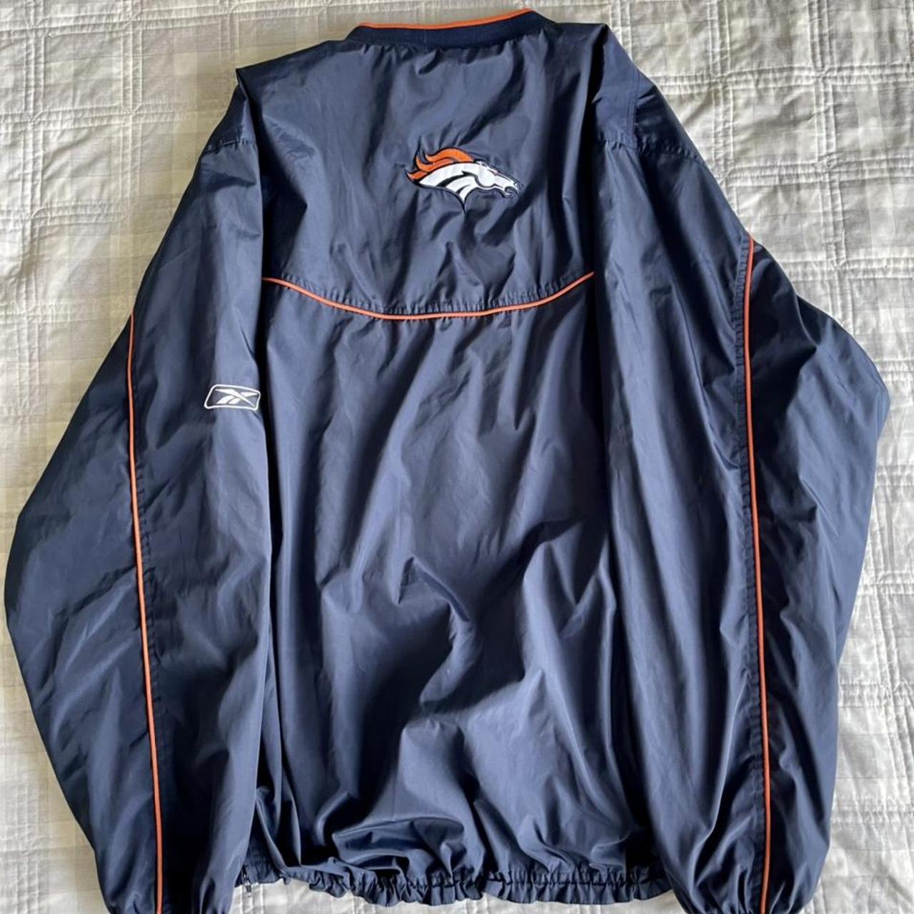 REEBOK DENVER BRONCOS authentic sideline jacket - Depop