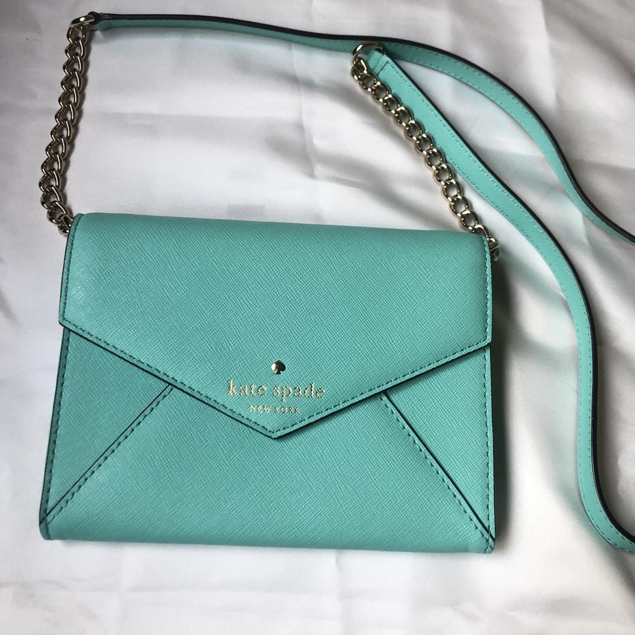 Factory Kate Spade New York tiffany blue crossbody bag