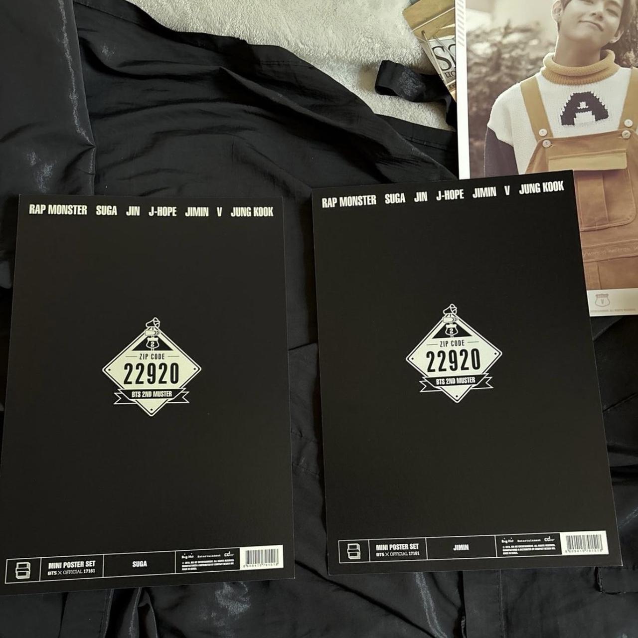 BTS 2nd muster Mini poster set VERY | Depop
