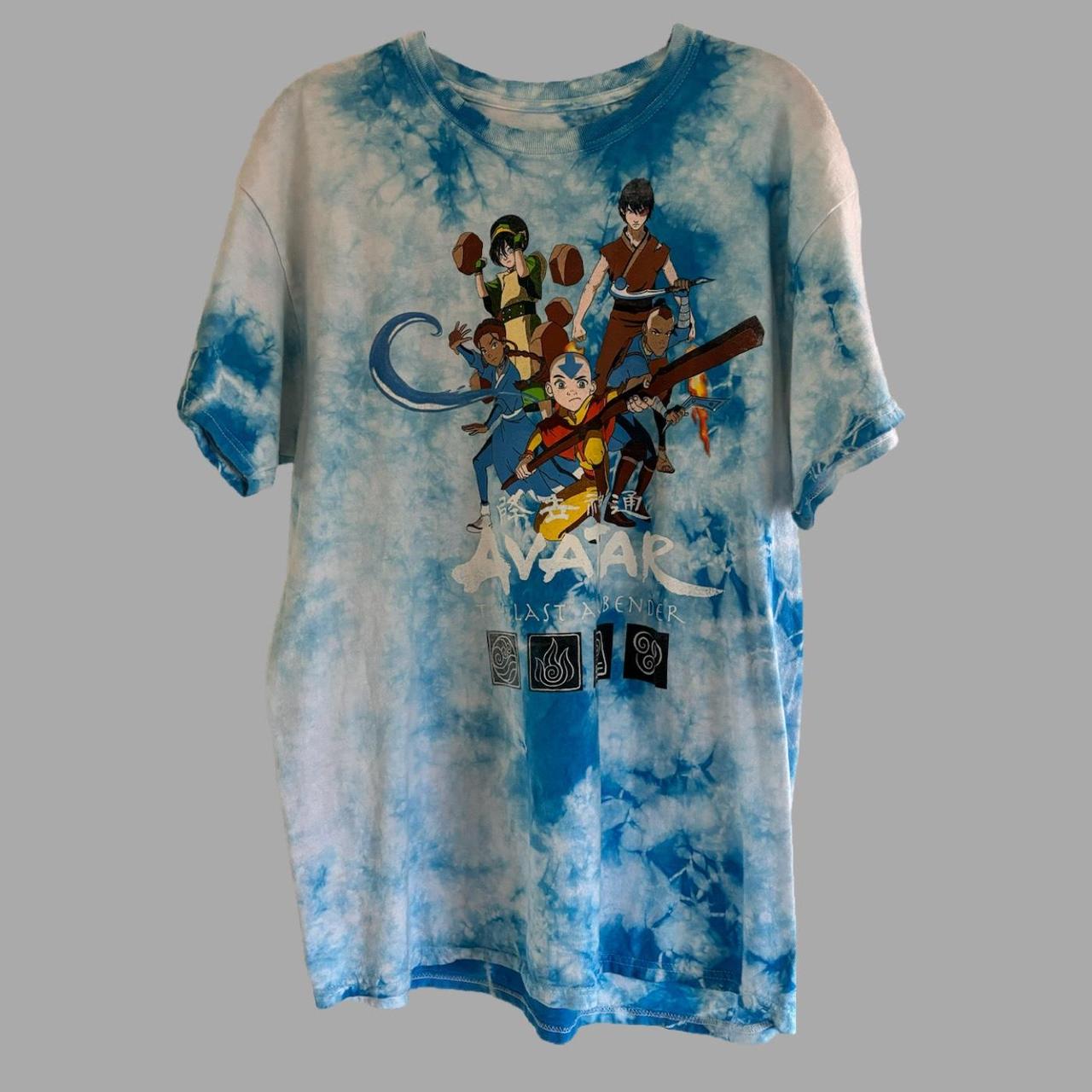 tie dye avatar shirt