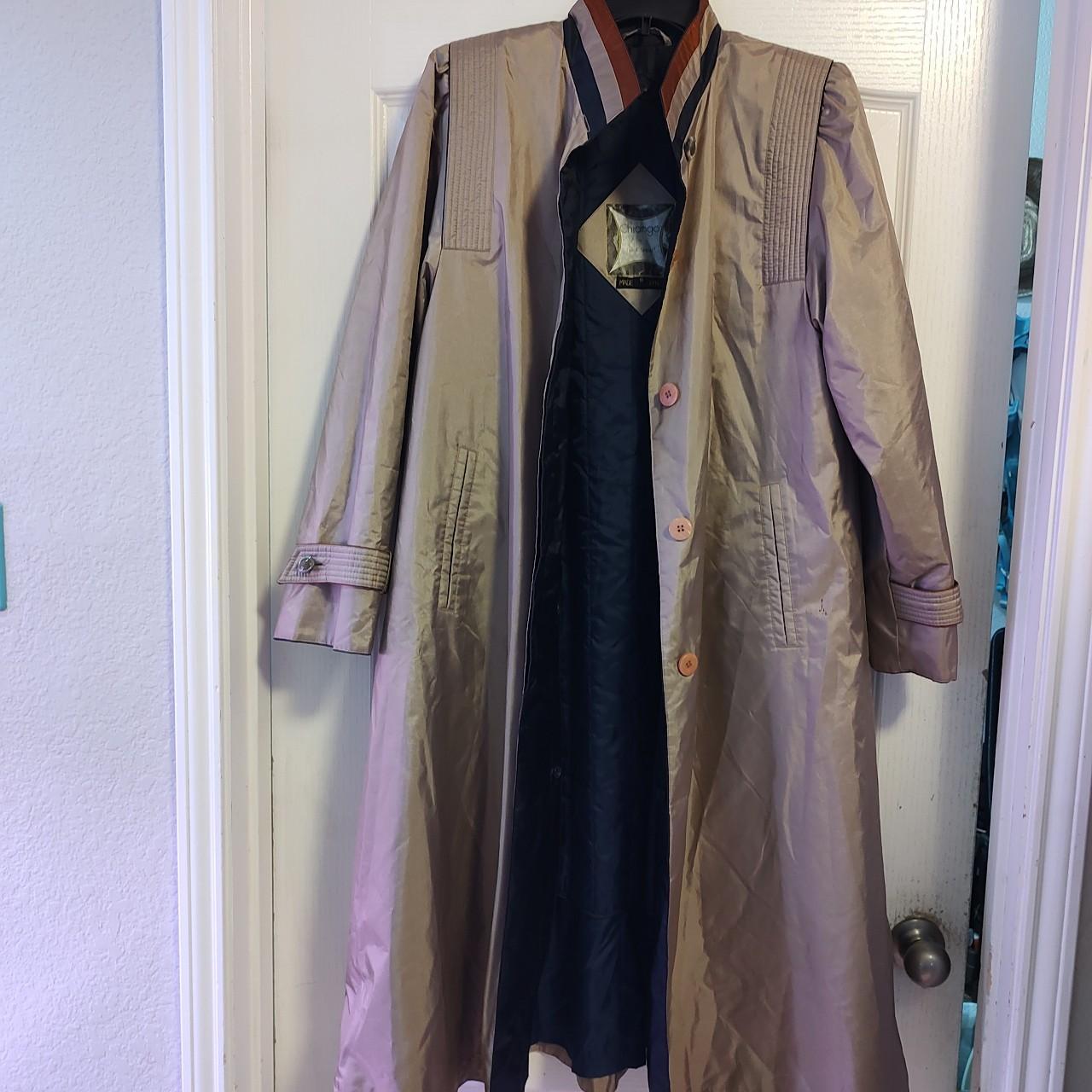 Source Unknown Women's Overcoat - Cream/Navy - 8 … - image 1