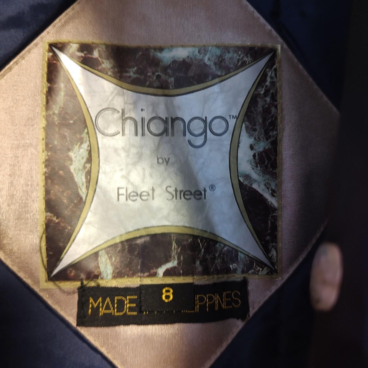 Source Unknown Women's Overcoat - Cream/Navy - 8 … - image 3