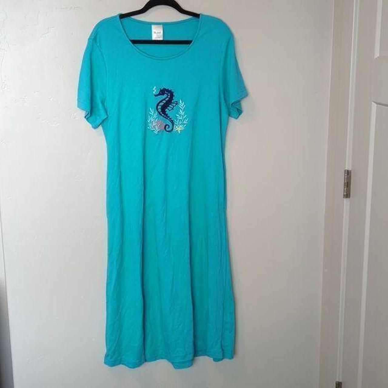 Blair Women's Dress Blue 12 – Blair Womens Blue Beach Seahorse