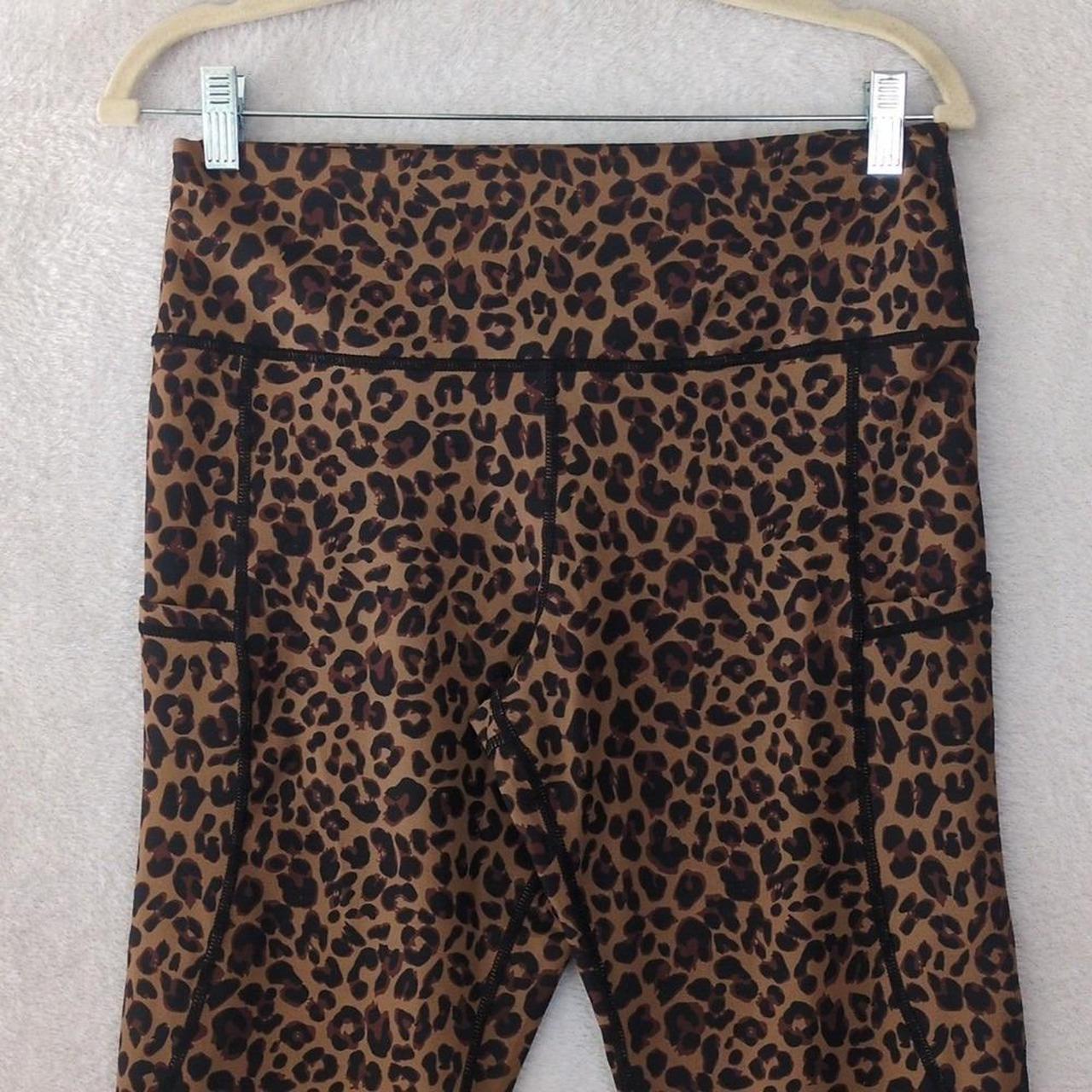 Women's Leggings - Brown/Black - L – OUGES Womens… - image 2