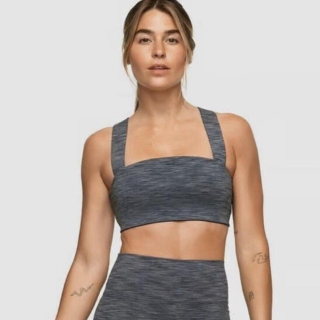 Outdoor Voices Charcoal Freeform Sports Bra