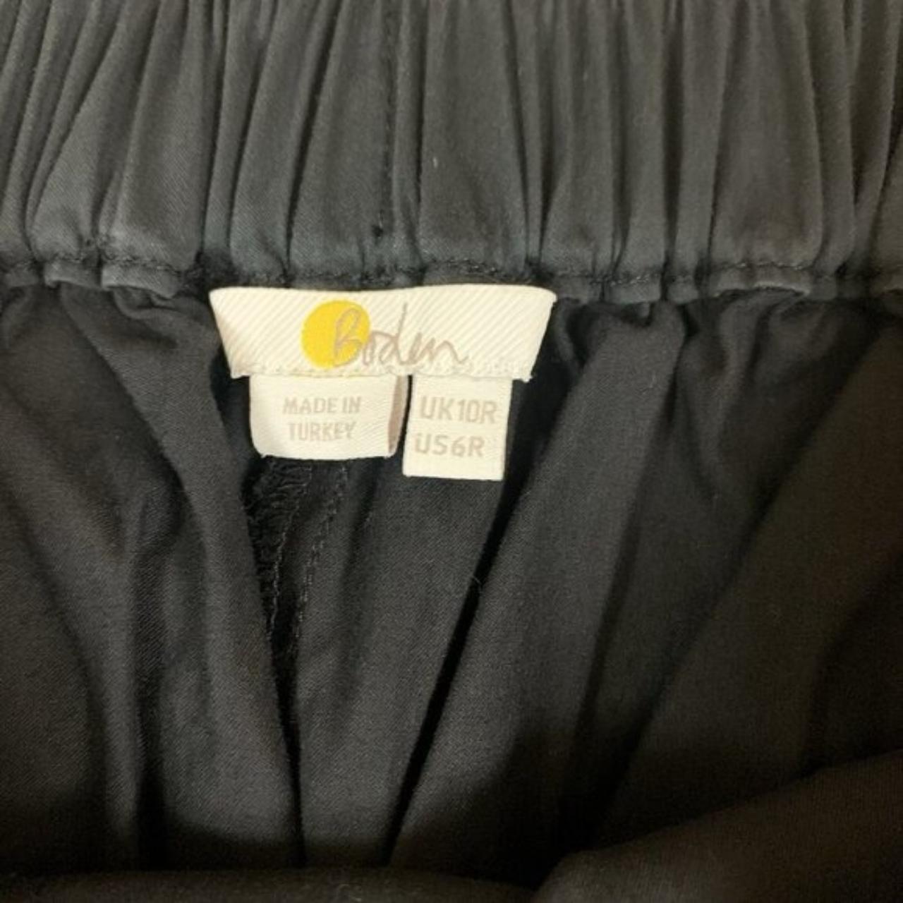 Boden Women's Pants - Black - 6 – Boden Black Str… - image 4