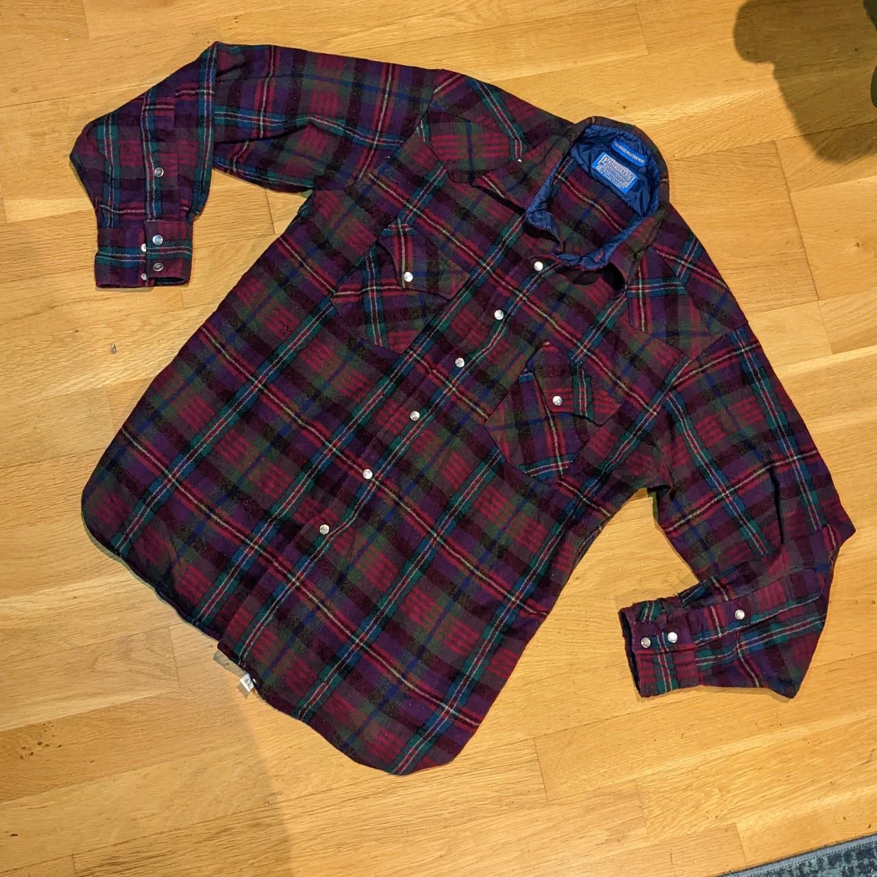 Pendleton shirt Size XL, fits more like a... Depop