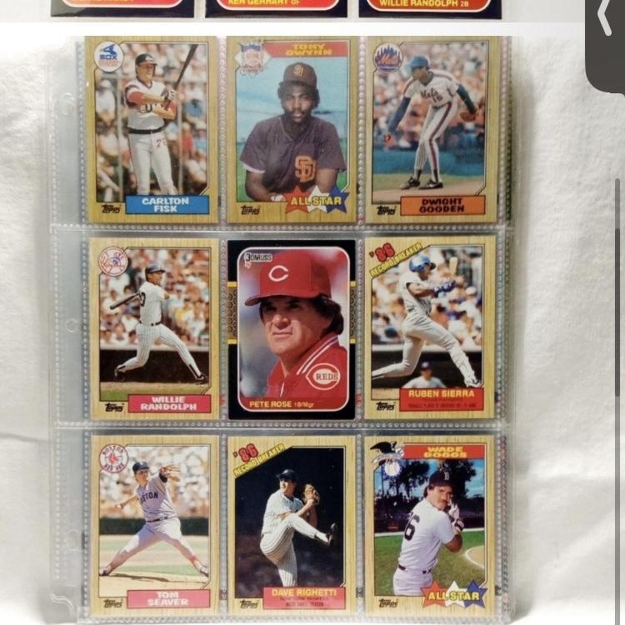 Old BASEBALL Cards - Huge Bulk 100 Cards Lot In UNOPENED VINTAGE PACKS - Foto 12
