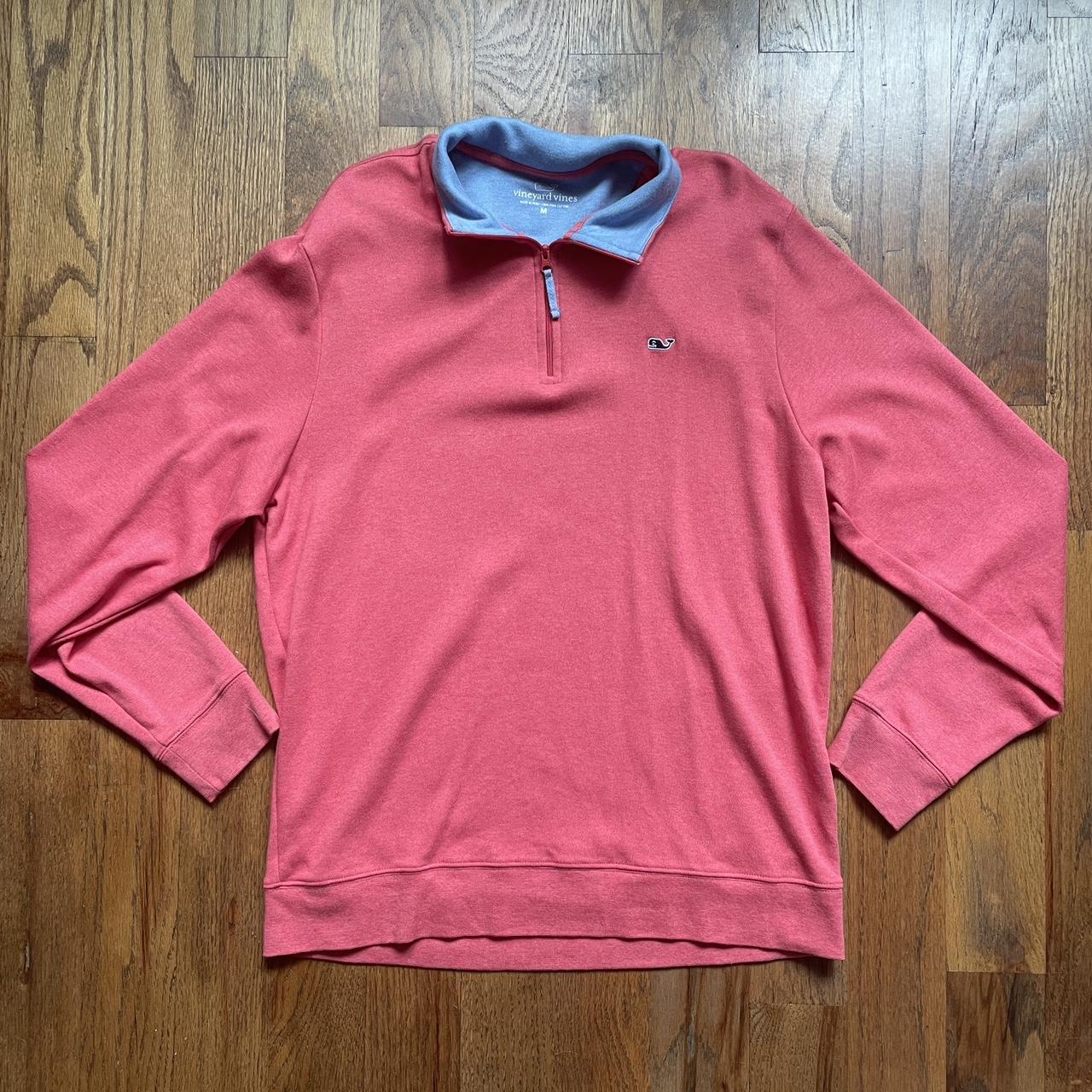 Vineyard Vines Mens store red pullover size medium 100% Pima cotton