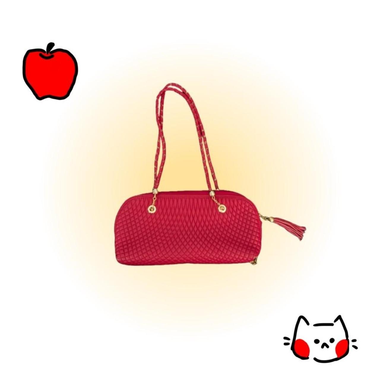 Ashneil online Leather Hand Bag Red