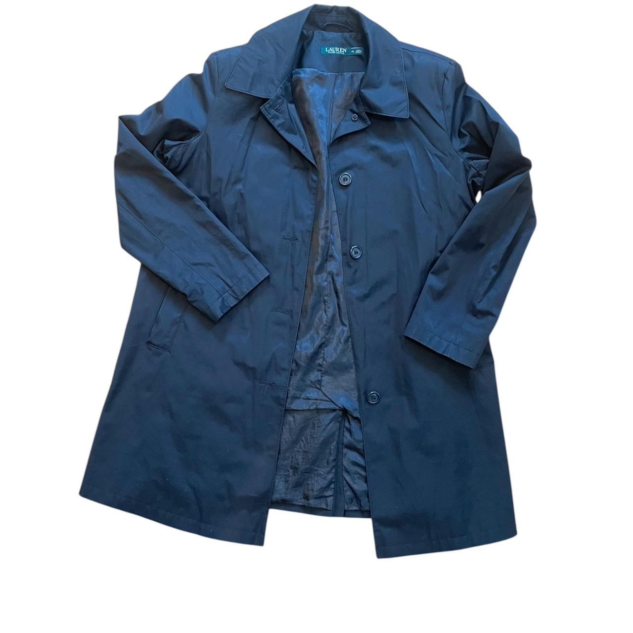 Ralph Lauren Women's Trench - Black/Navy - XL – R… - image 2