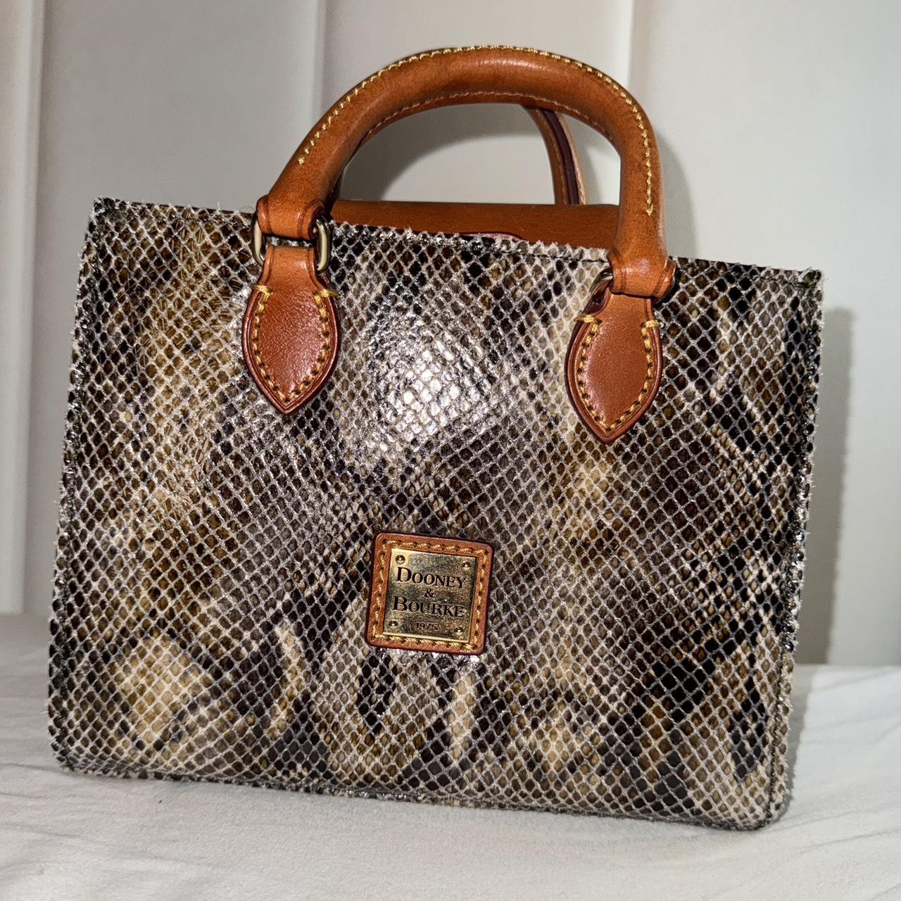 Dooney & Bourke offers snakeskin purse