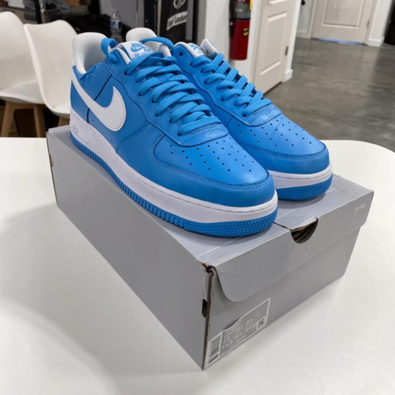 mens air force 1 blue