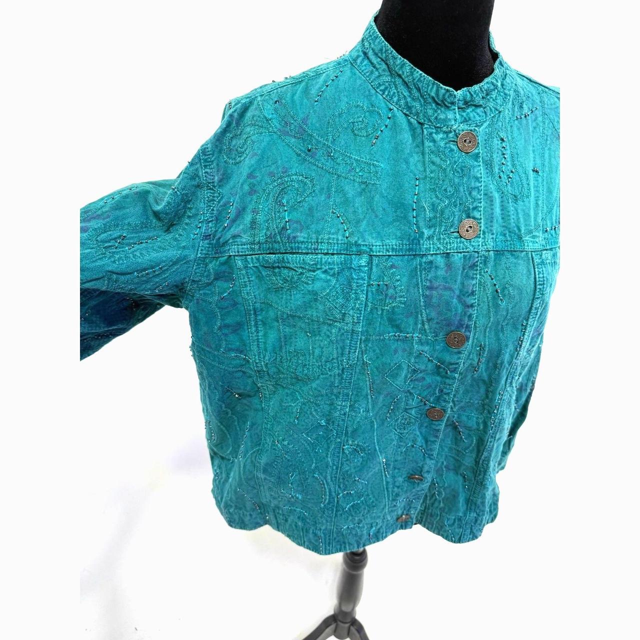 Source Unknown Women's Lightweight Jacket - Green… - image 3