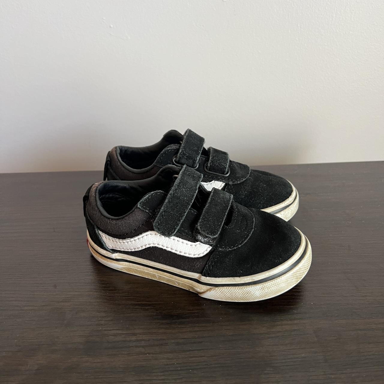 Toddler vans size 7 Used but fair condition 13 cm