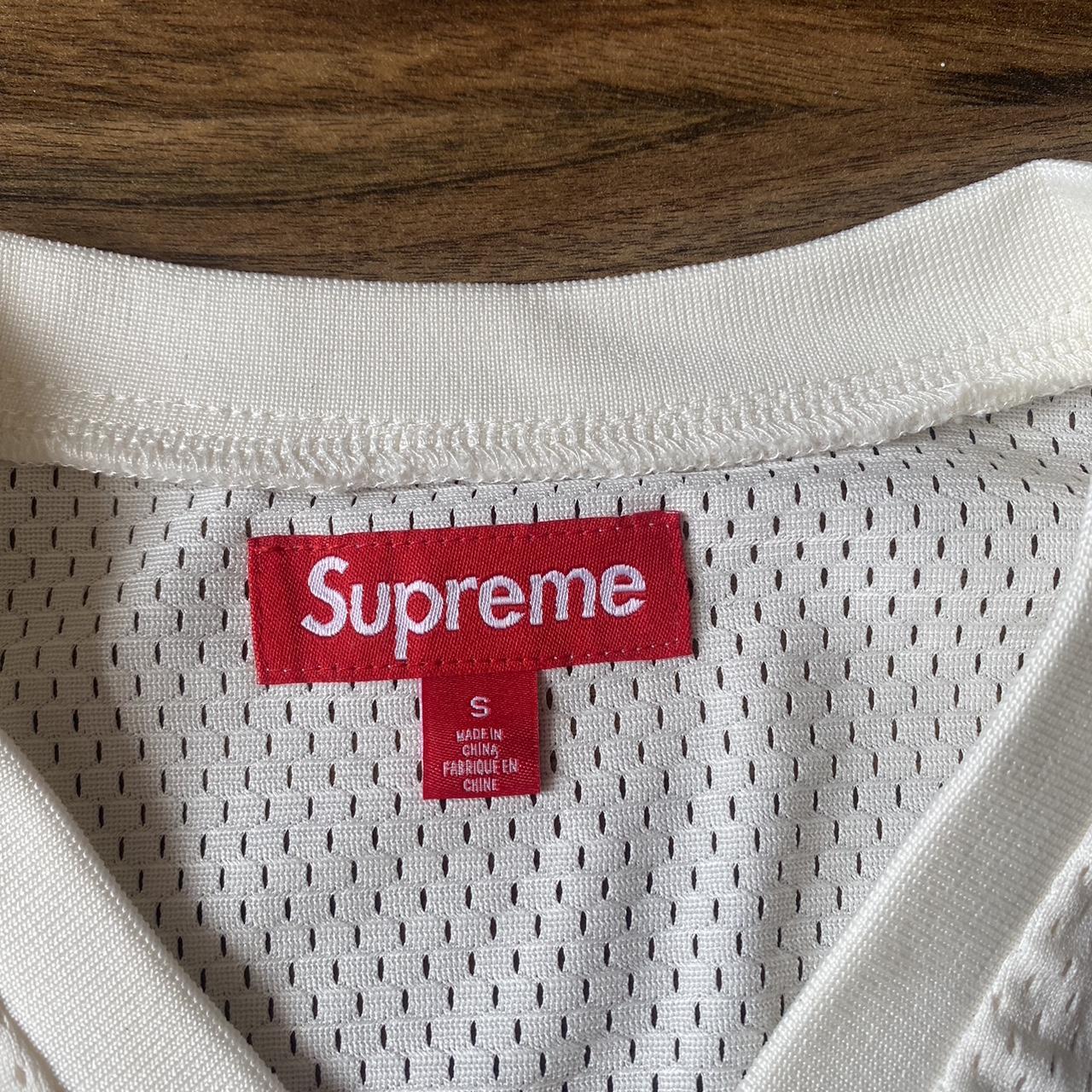 SUPREME Spiderweb Football Jersey SS24 | White |Mens | Depop SUPREME Spiderweb Football Jersey SS24 | White |Mens | Depop