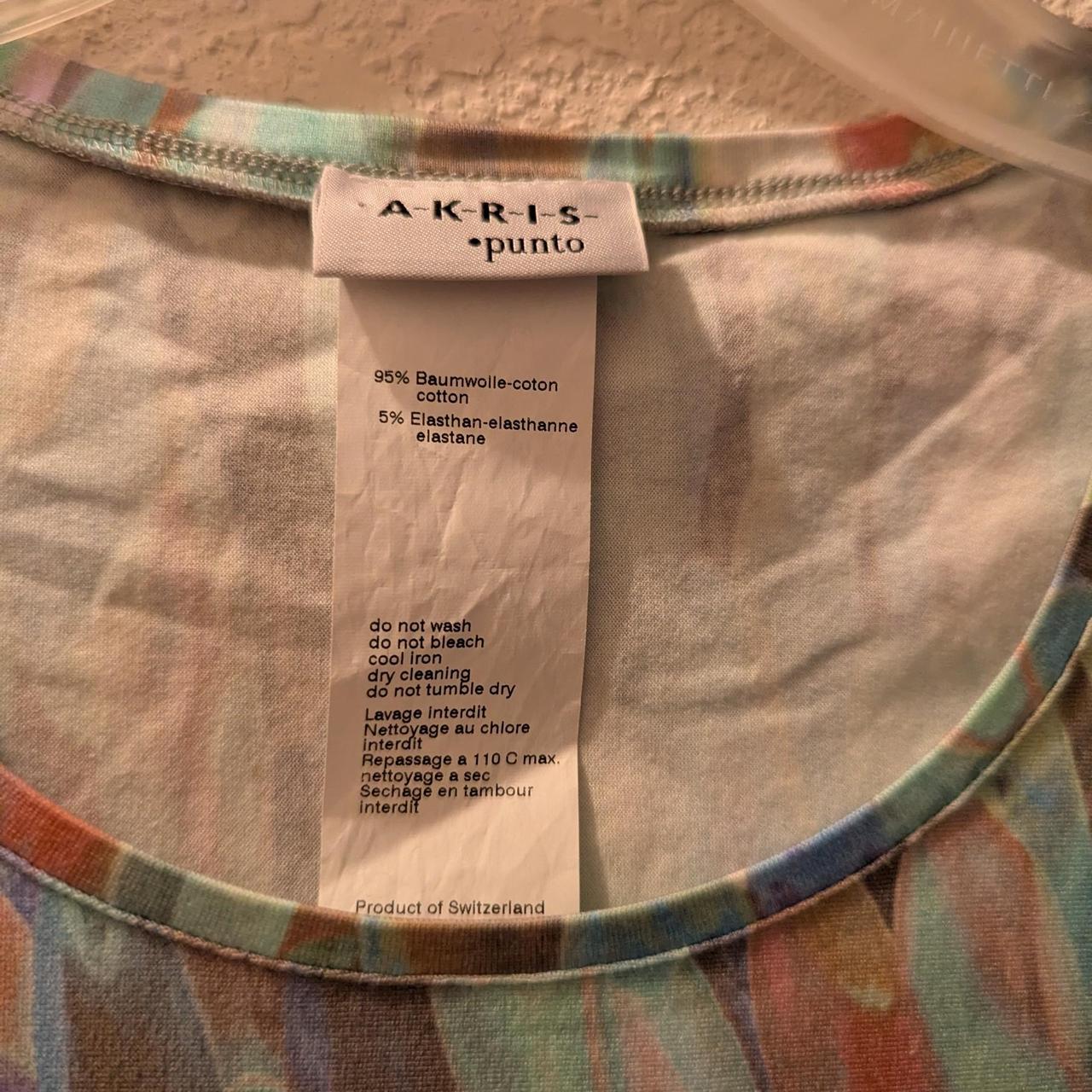 Akris punto women's multi colour blouse