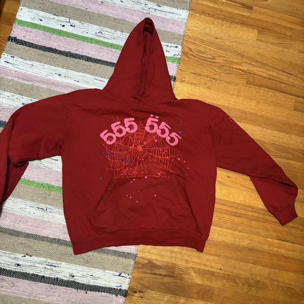 Red Spider 555 Hoodie Decent Condition 6 10 No. Depop