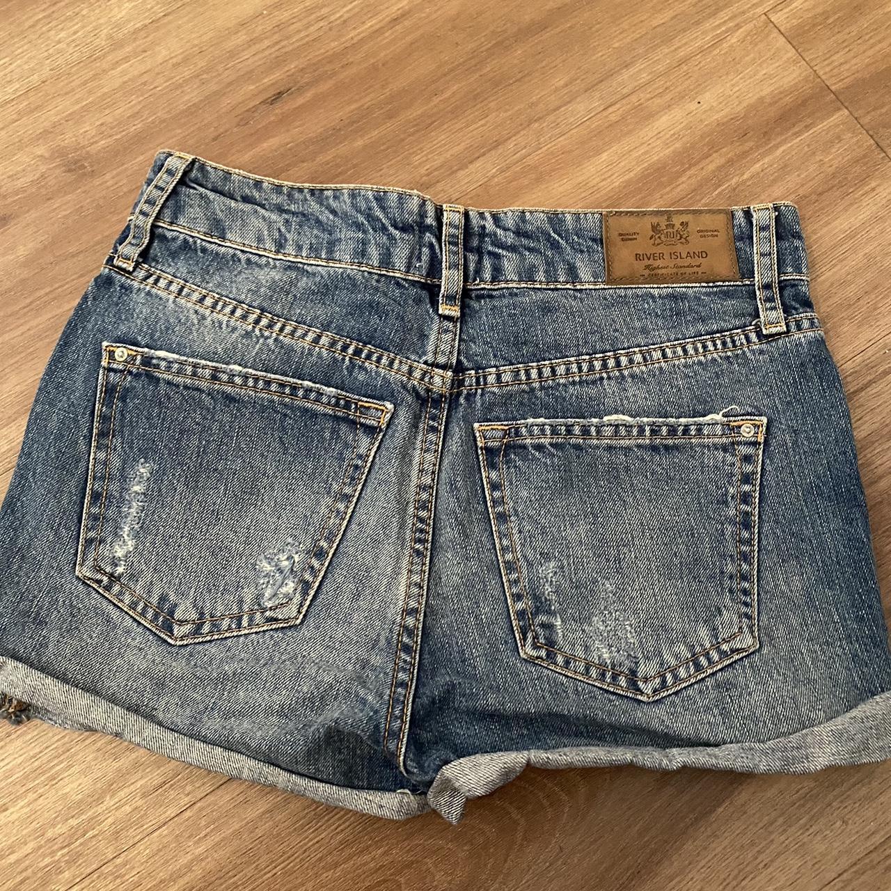 Short denim shorts from river island 🧚‍♂️ Size... - Depop