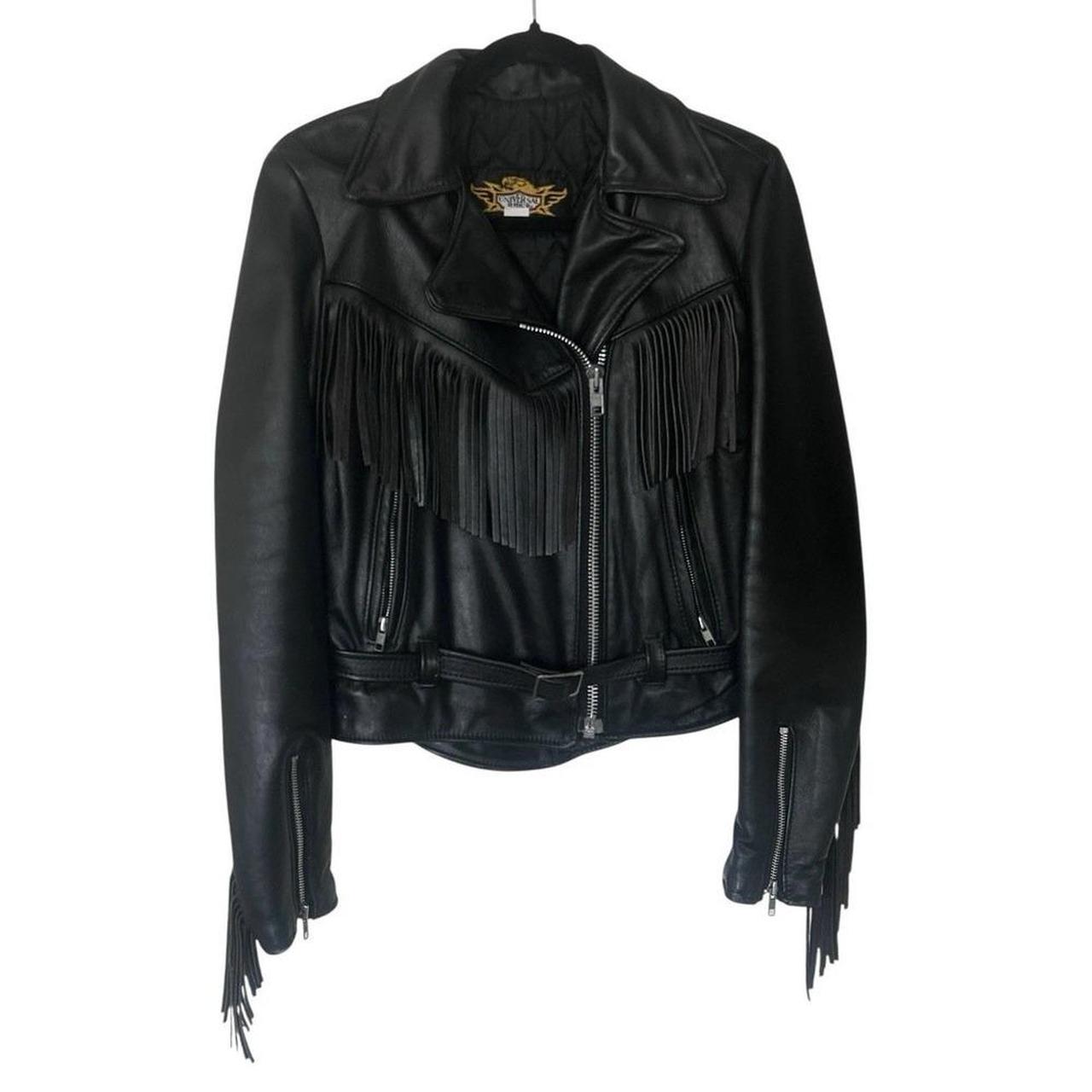 Women's Leather Jacket - Black - 10 – Vintage Uni… - image 1