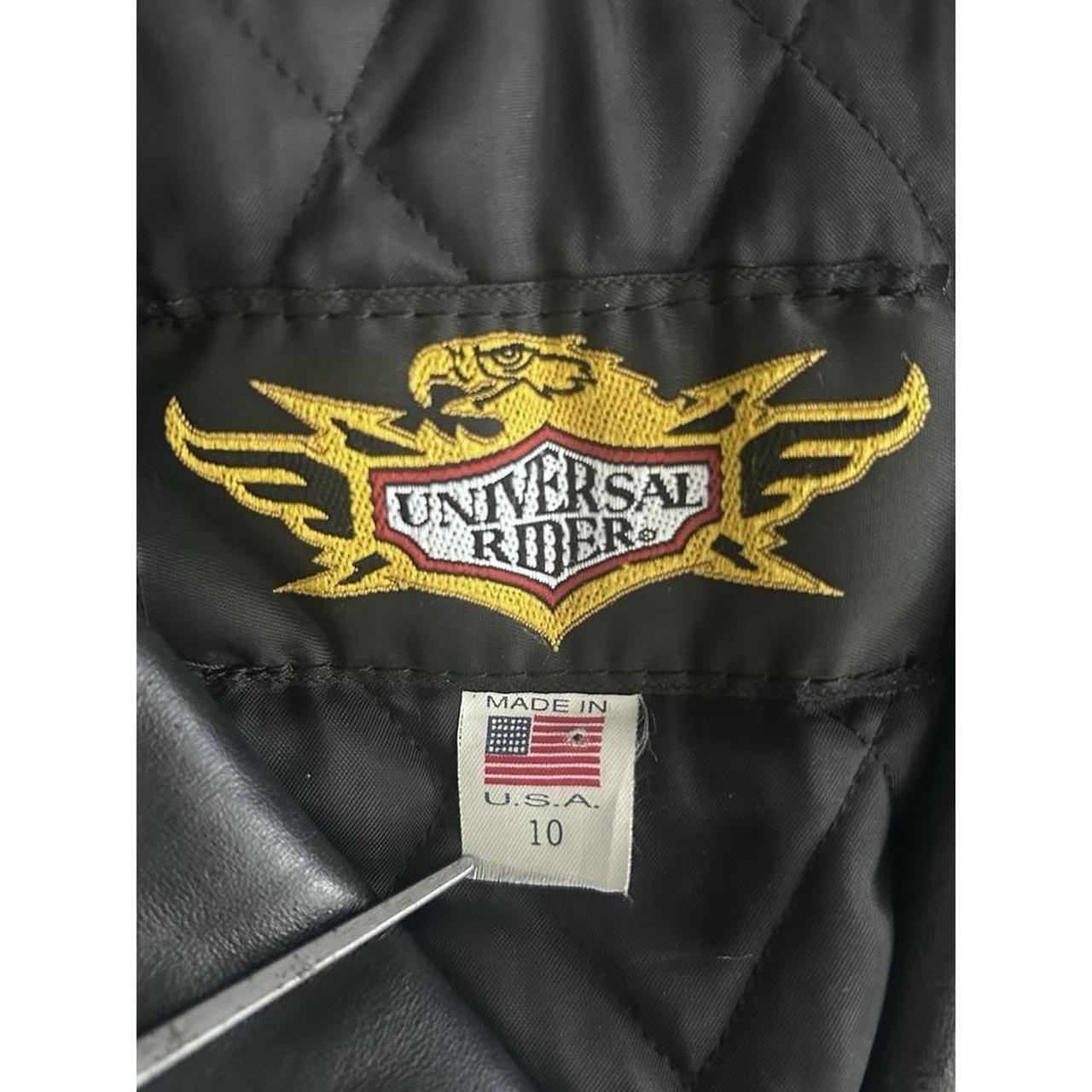 Women's Leather Jacket - Black - 10 – Vintage Uni… - image 8