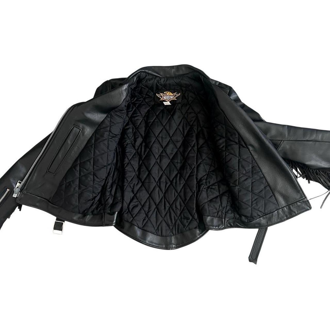 Women's Leather Jacket - Black - 10 – Vintage Uni… - image 3