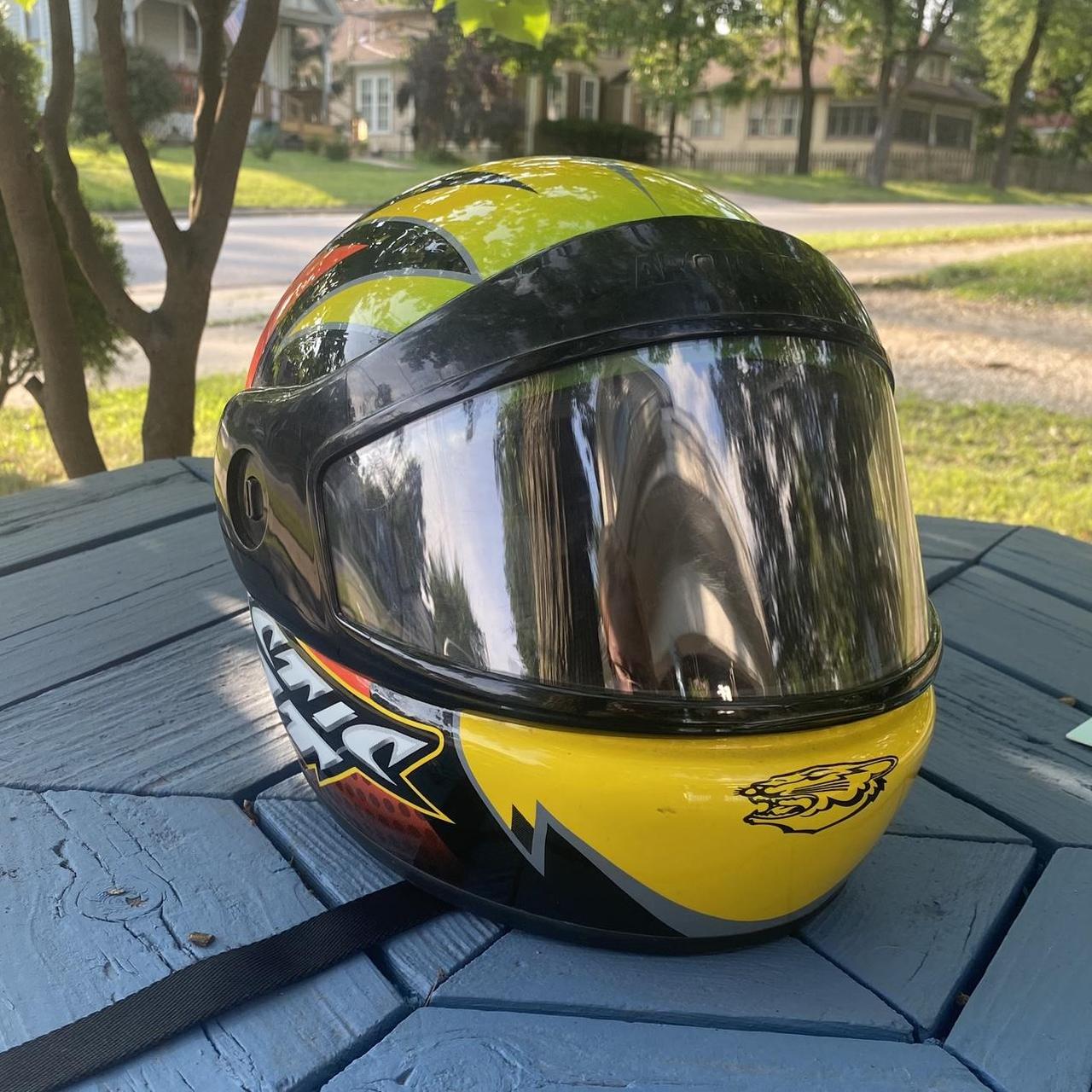 Kid s Large Arctic Cat dirtbike snowmobile helmet Depop