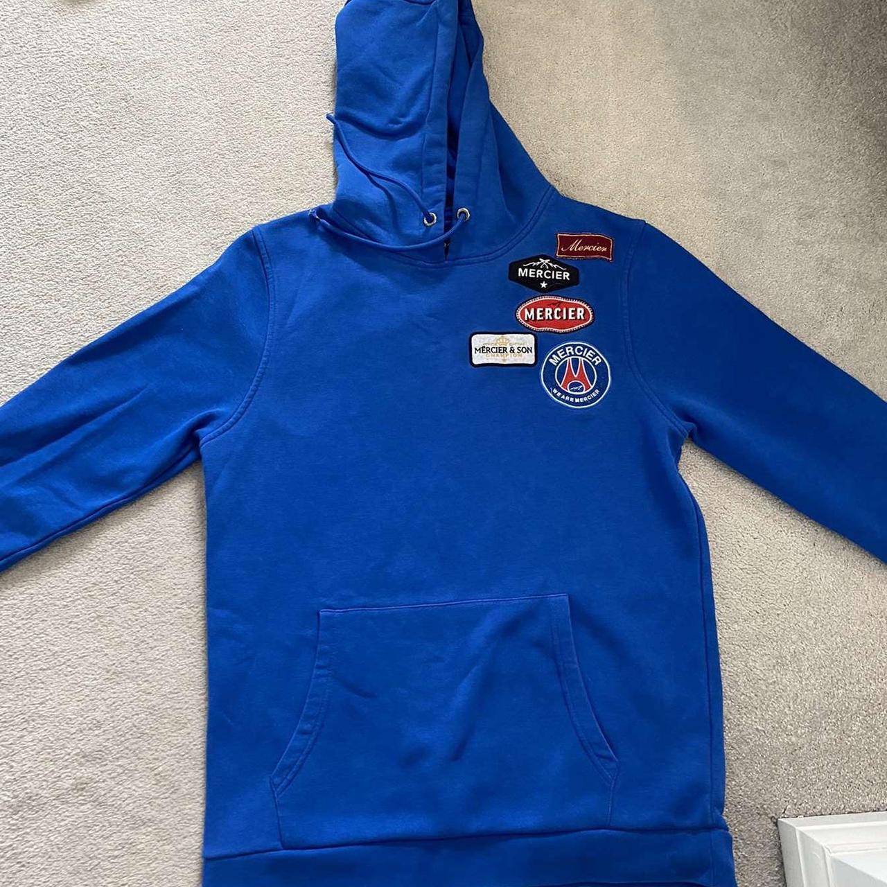 Blue Mercier Tracksuit, Size M - Depop