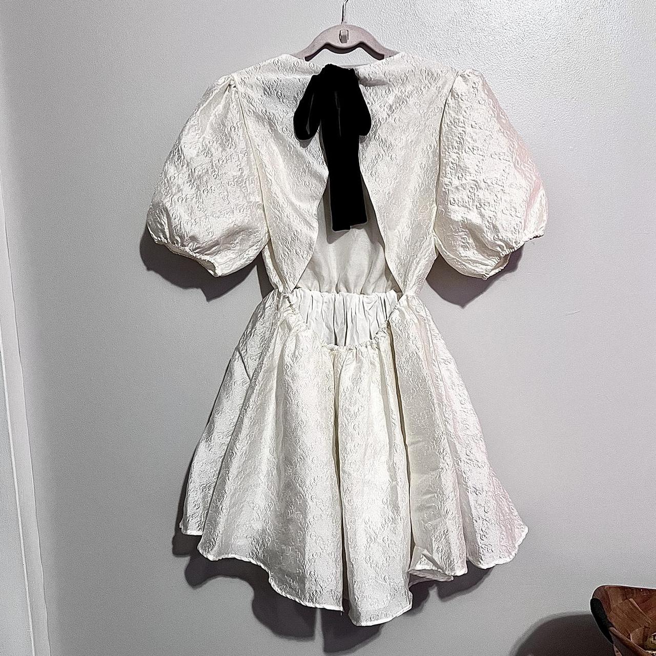 Dream Sister Jane Women's White and Black Dress (3)