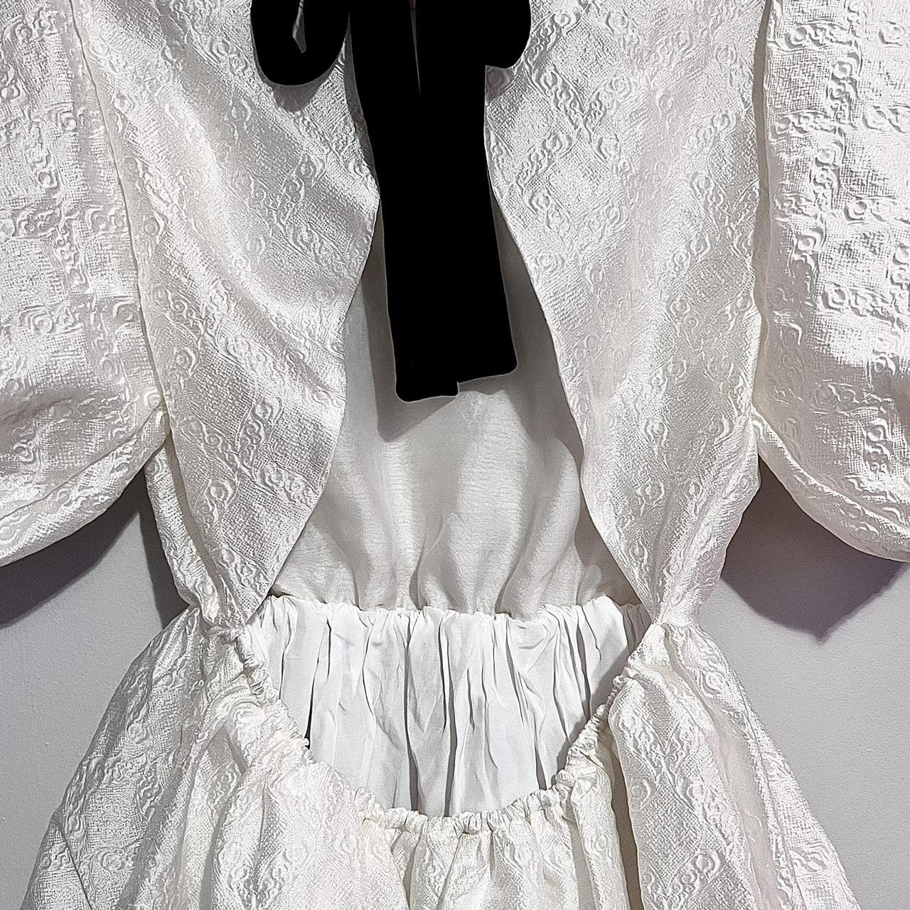 Dream Sister Jane Women's White and Black Dress (4)