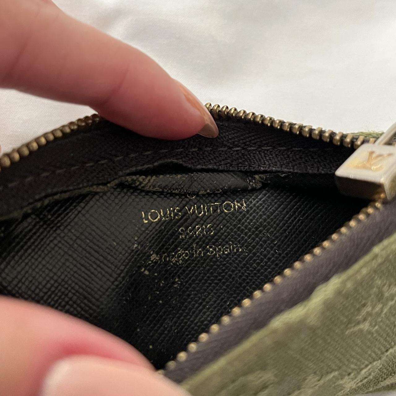 Louis Vuitton Mini Lin Canvas and Leather denim - Depop