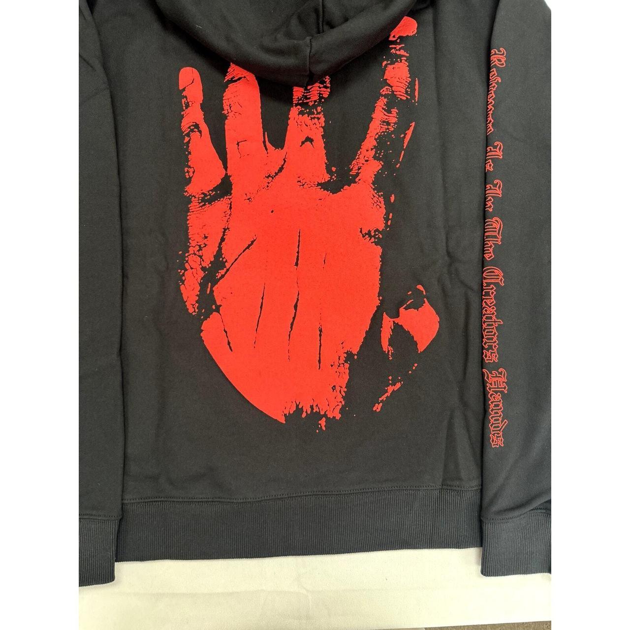 Revenge black and red hoodie on sale