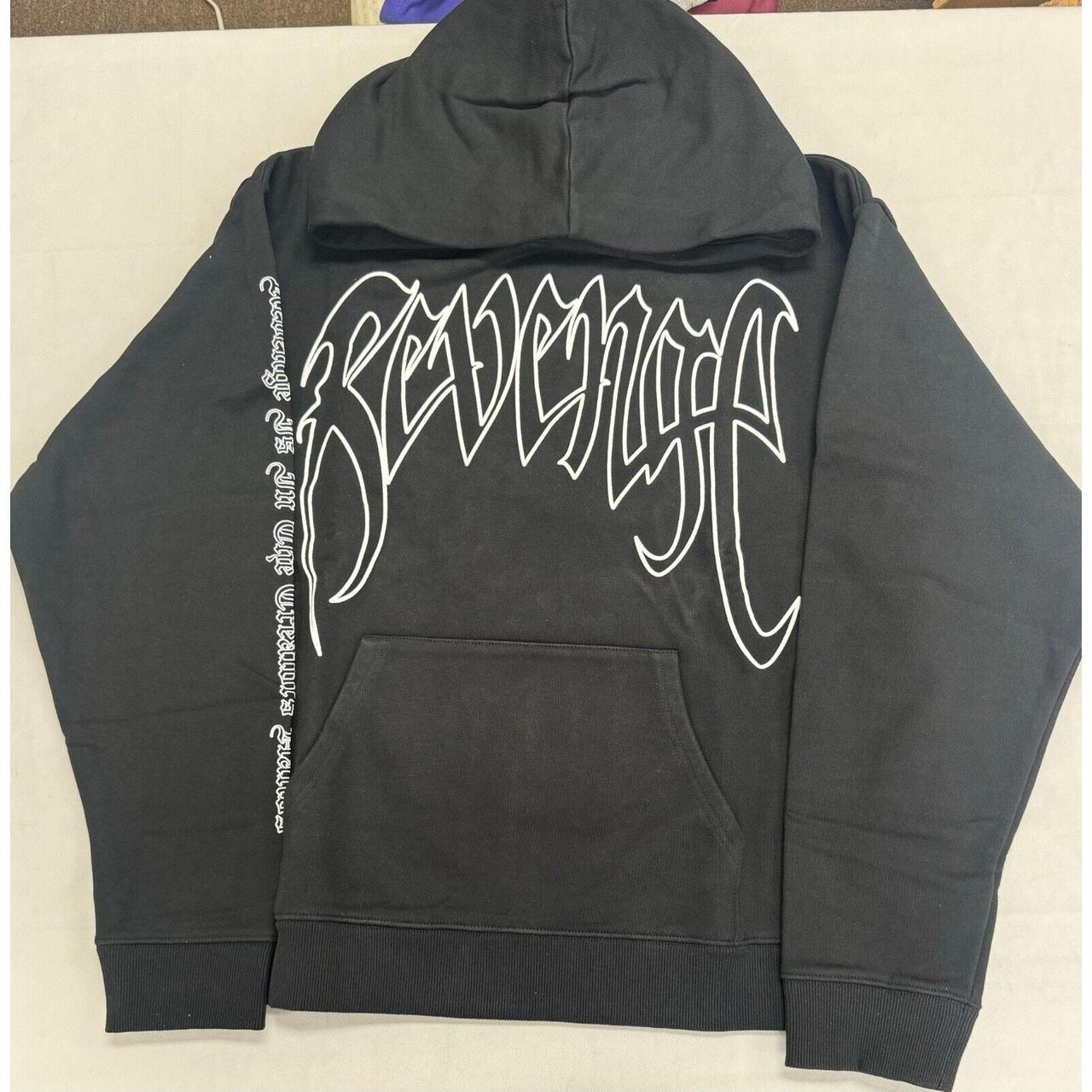 REVENGE XXXTentacion Kill Outline フーディー○関送無料○ Revenge X XXX Tentacion Kill Outline Logo Black | Depop