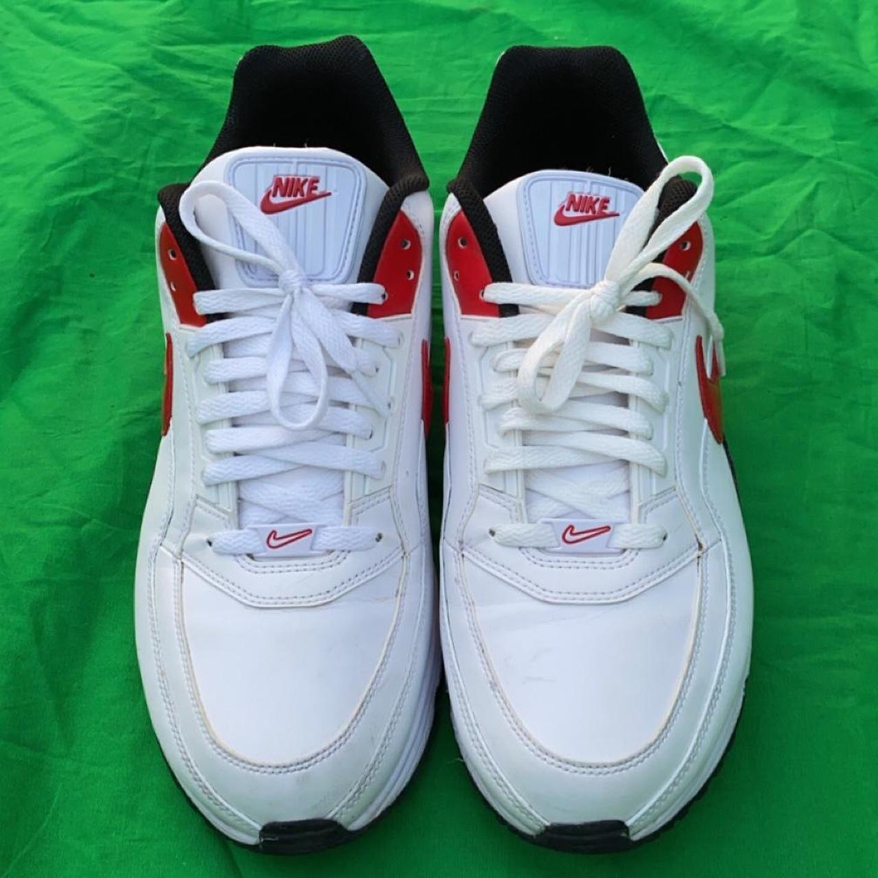 Nike Men's Sneakers - White/Red - US 12 – lightly worn Nike Air Max LTD 3 …