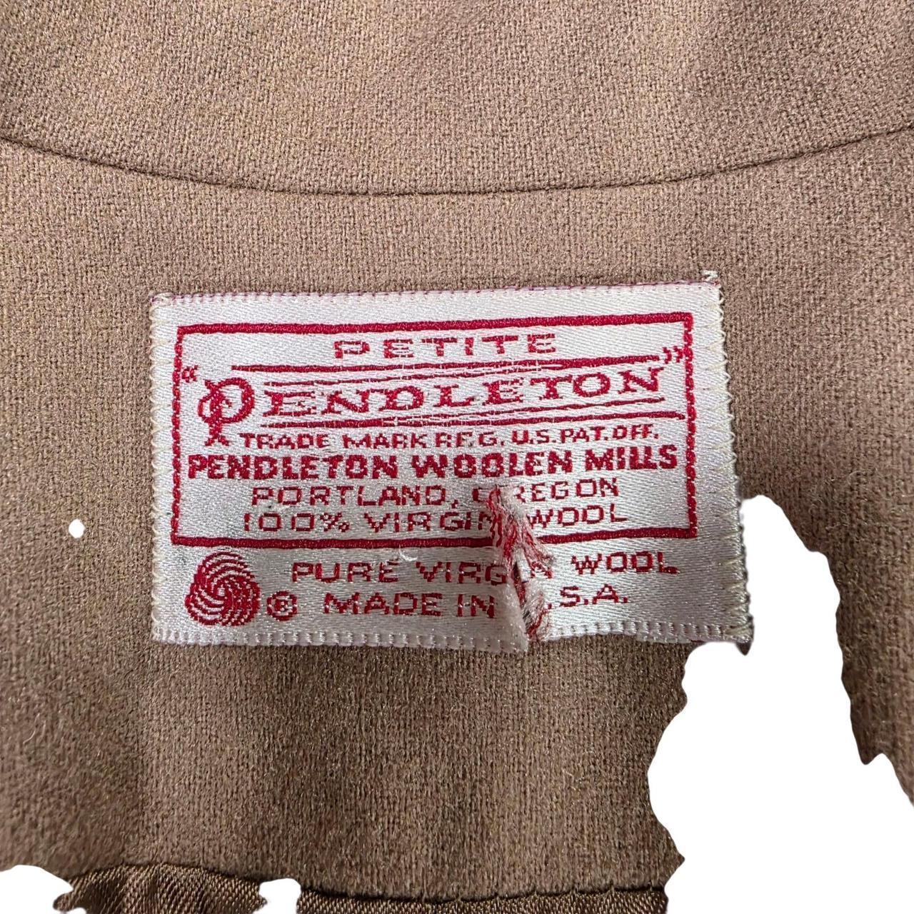 Pendleton Women's Vest - Brown - 0 – Pendleton Ja… - image 3