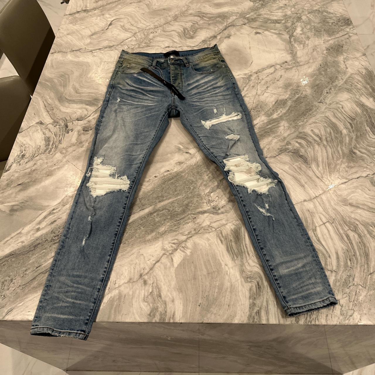 Amiri Jeans with Amiri logo | Men's Clothing | Vitkac