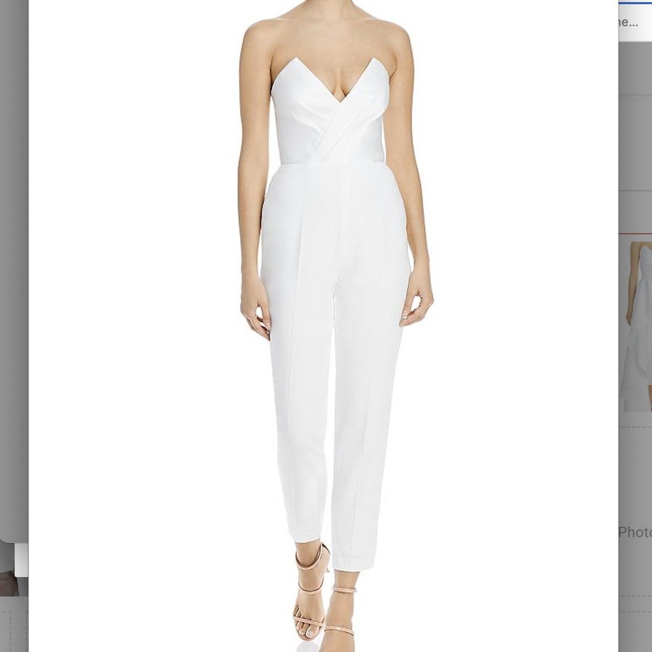 Jay godfrey white jumpsuit online