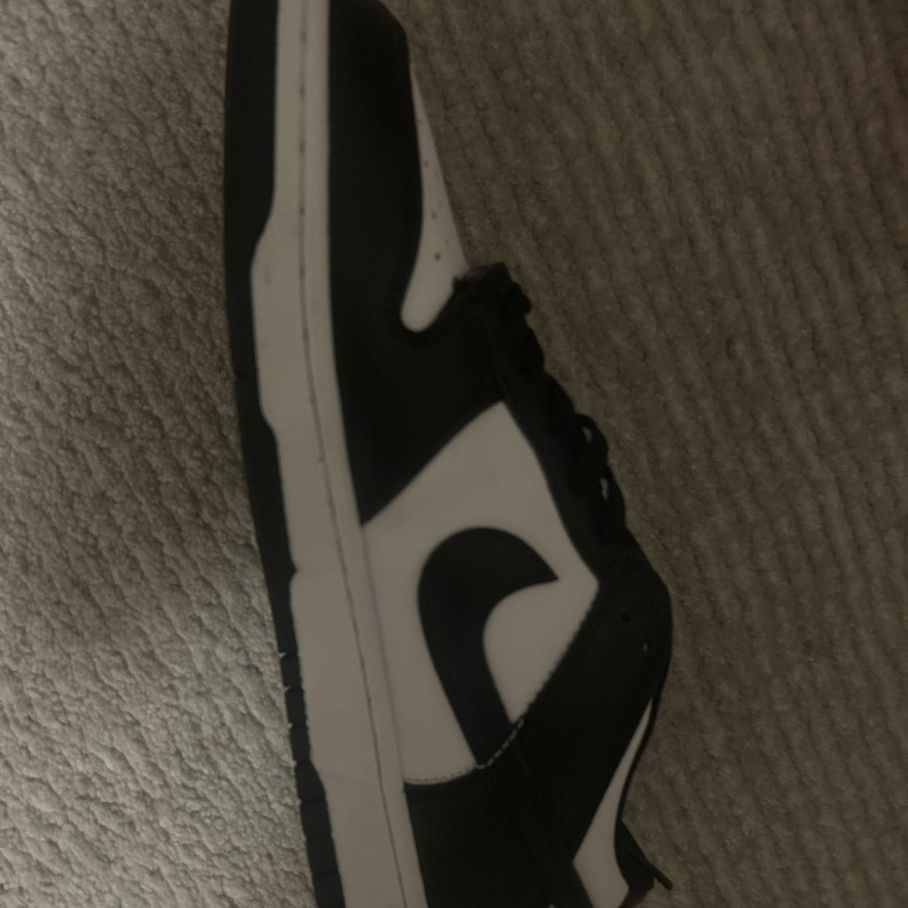 nike dunk low pandas women's size ten *bought as a | Depop